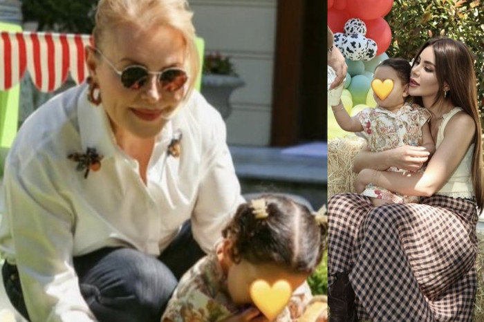 Demet Sabancı torunu Yasemin Kokuludağ'ın ikinci yaşını kutladı