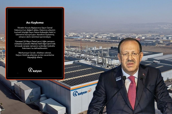 Kalyon Holding Yönetim Kurulu Başkanı Cemal Kalyoncu'nun ablası Fatma Kabaoğlu vefat etti