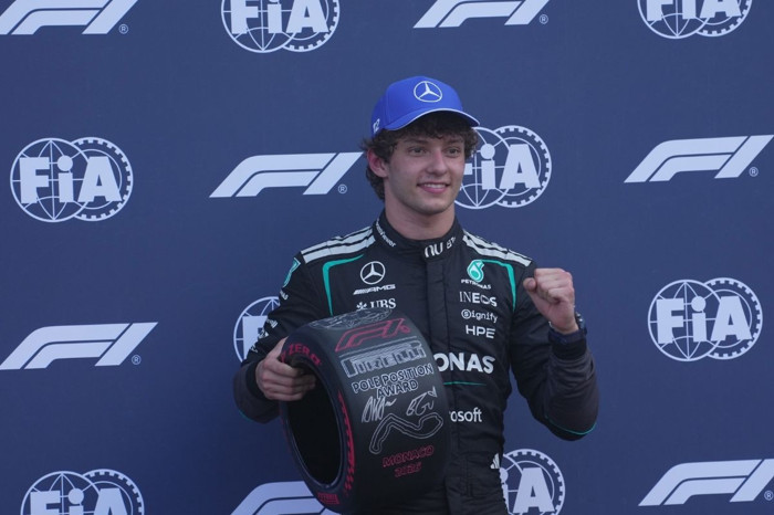 Formula 1 Monaco Grand Prix'sinde pole pozisyonu Kimi Antonelli'nin
