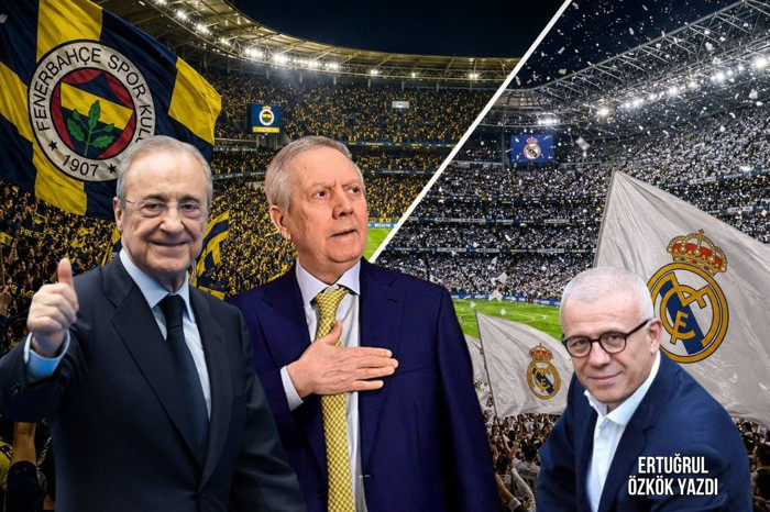 Ertuğrul Özkök, Fenerbahçe ve Real Madrid'deki başkanlık seçimlerini kazanan Aziz Yıldırım ve Florentino Perez arasındaki benzerliği yazdı