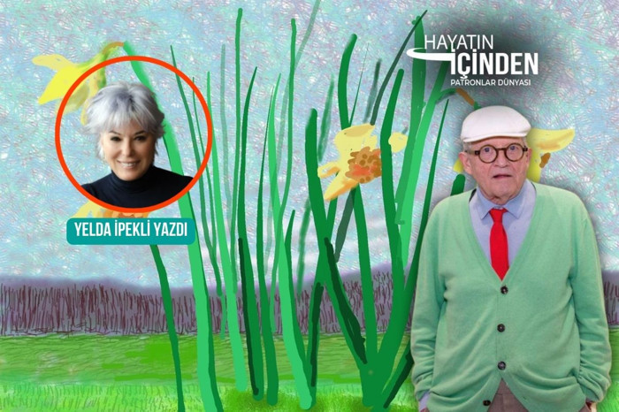 David Hockney'in Covid-19 döneminde sarı nergisli mesajı, yüz yılın en umut veren sözü