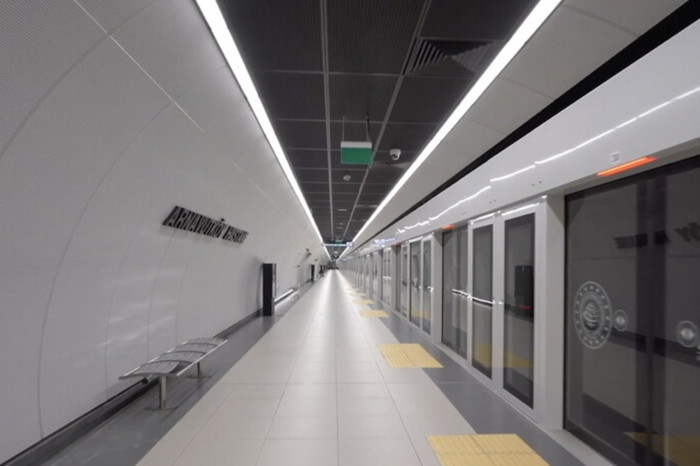 Halkalı ve Arnavutköy arası hizmete girecek metro 19 Haziran'da açılacak