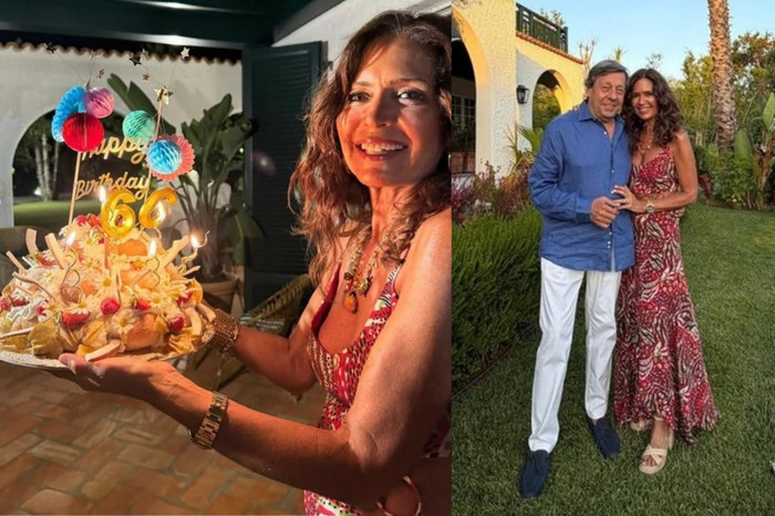 Şebnem Çapa, eşi Celal Çapa ile İtalya tatilinde yeni yaşını kutladı