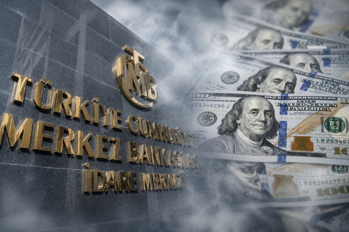 Merkez Bankası rezervlerinde önceki haftaya göre 7,3 milyar dolarlık düşüş görüldü