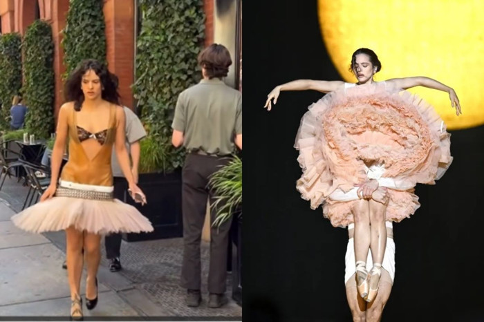 Rosalía, New York'ta balerin tarzıyla görüldü