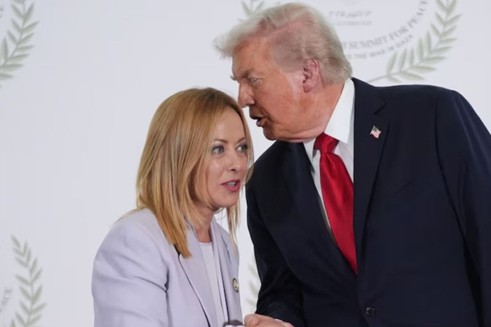 Trump'a kendisine fotoğraf için 'yalvardığını' söylediği Meloni'den sert yanıt geldi