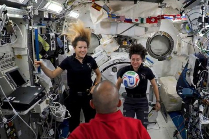2026 Dünya Kupası’nın resmi topu Trionda, NASA tarafından Uluslararası Uzay İstasyonu’na gönderildi