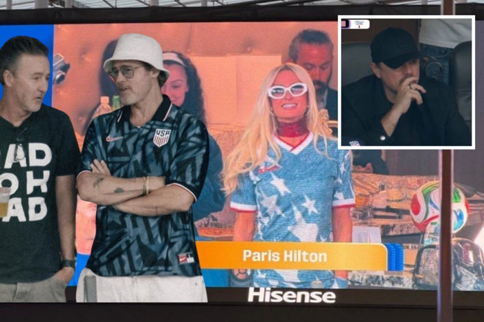 Brad Pitt'den Leonardo DiCaprio'ya kadar birçok ünlü isim Türkiye-ABD maçındaydı