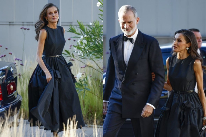 İspanya Kraliçesi Letizia, Mariano de Cavia Ödülleri'nde şıklığıyla dikkat çekti