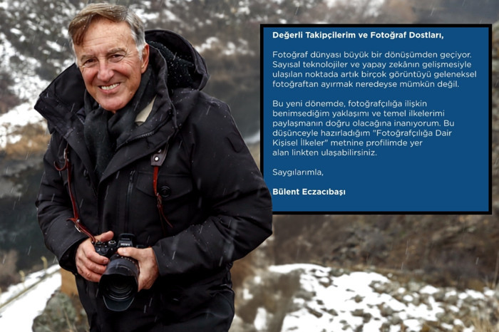 Bülent Eczacıbaşı ‘Fotoğrafçılık İlkeleri’ni paylaştı