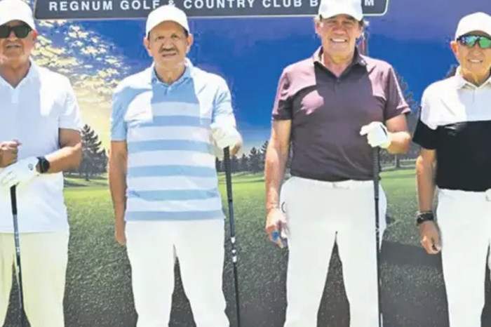 İş dünyasının patronları Bodrum'daki golf turnuvasında bir araya geldi