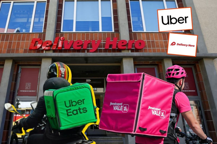 Uber, Yemeksepeti'ni de bünyesinde bulunduran Almanya merkezli Delivery Hero'yu satın alabilmek için fiyat yükseltti