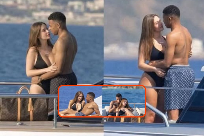 Fransa'nın yıldız oyuncusu Mbappe, sevgilisinden ayrıldı iddialarının ardından gizemli bir güzelle tatilde görüntülendi