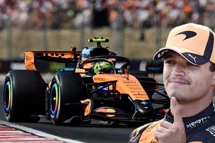 Formula 1'de sezonun 11. yarışı Macaristan Grand Prix'sini Lando Norris kazandı