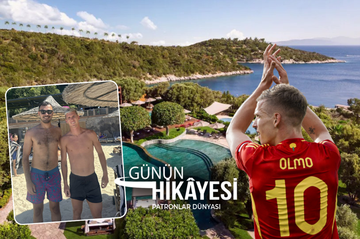 İspanya'nın Dünya Kupası şampiyonluğunun mimarlarından ve takımın 10 numarası Dani Olmo tatil tercihini Bodrum'dan yana kullandı