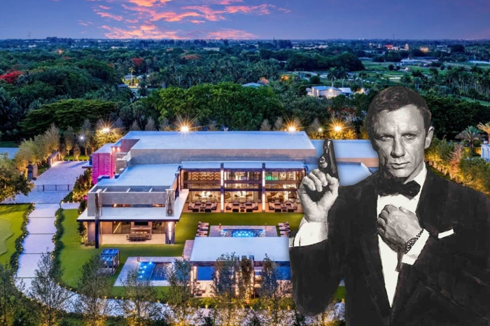 James Bond'dan ilham alan 85 milyon dolarlık malikane 'Villa Skyfall' görücüye çıktı