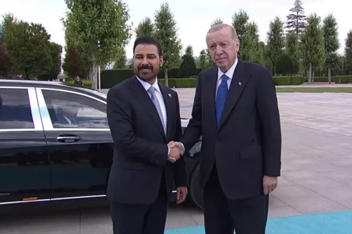 Cumhurbaşkanı Erdoğan, Irak Başbakanı Zeydi'yi resmi törenle karşıladı
