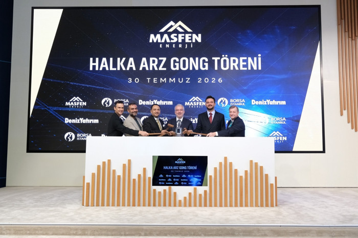 Borsa İstanbul'da gong bu kez Masfen Enerji AŞ için çaldı