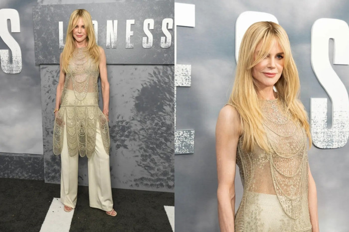 Nicole Kidman, Maria Grazia Chiuri'nin Fendi couture tasarımıyla poz verdi