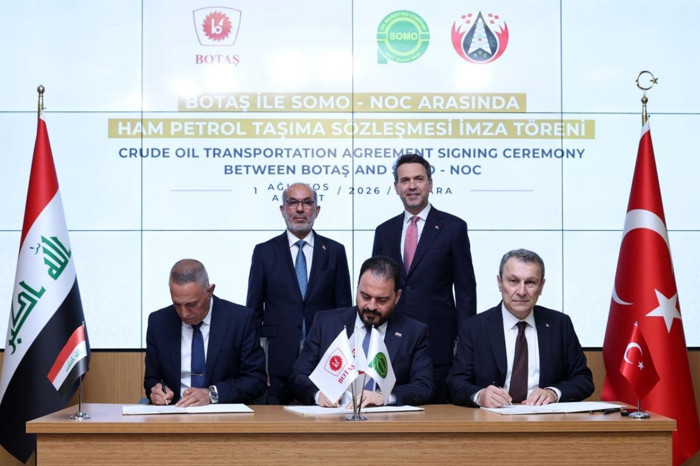 Türkiye ile Irak arasında günlük 750 bin varillik petrol taşıma anlaşması imzalandı