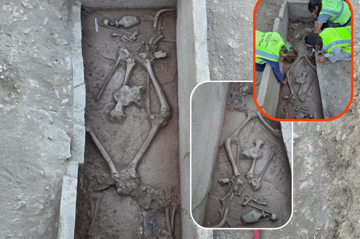 Aspendos’ta 2 bin 400 yıllık gizem çözüldü, mezarın sahibi güreşçi olabilir