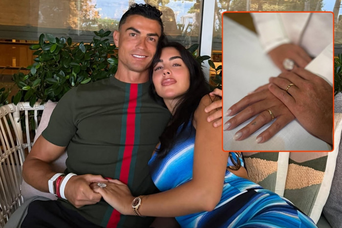 Cristiano Ronaldo ve Georgina Rodriguez, 5 çocuklarının da katıldığı törenle evlendi