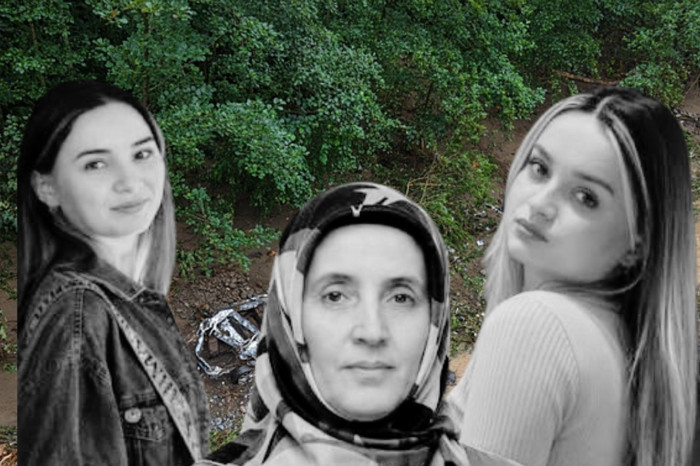 Giresun’da üç kişilik aileyi hayattan koparan sel böyle geldi