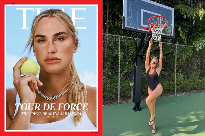 Tenis süperstarı Aryna Sabalenka Time Dergisi kapağında