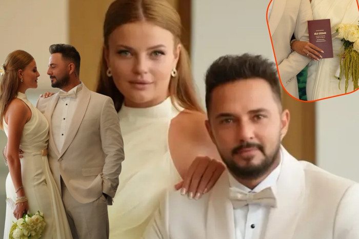 Gökhan Özen ile Naz Canbaz dünyaevine girdi, nikah töreninden ilk kareler geldi