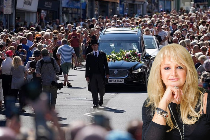Portekiz’de ölen Rock’ın First Lady’si lakaplı İngiliz şarkıcı Bonnie Tyler’in cenazesini memleketinde binlerce hayranı karşıladı