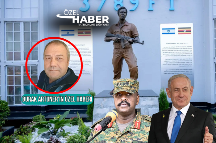 Türkiye'ye hakaretler, tehditler yağdıran Uganda Genelkurmay Başkanı Kainerugaba, Entebbe’ye Netanyahu’nun ağabeyinin heykelini dikti