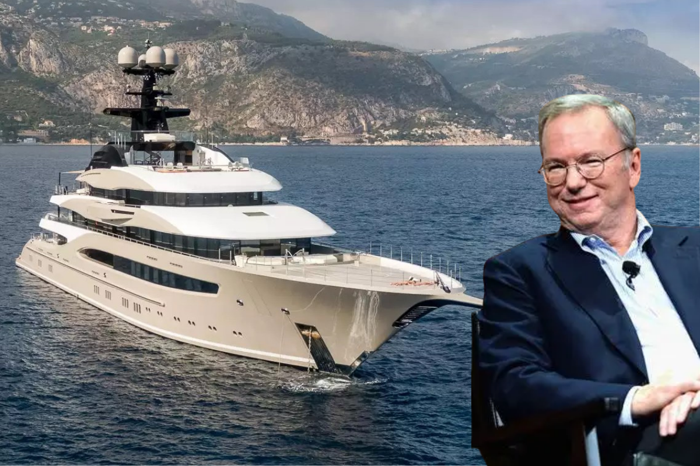 Google'ın eski CEO'su milyarder Eric Schmidt 172,5 milyon dolarlık süperyatını satışa çıkardı