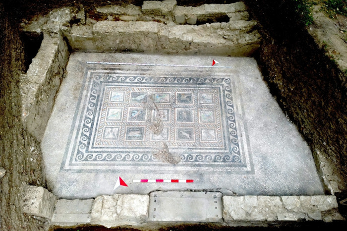 Adramytteion'da Roma dönemine ait villa çıkarıldı