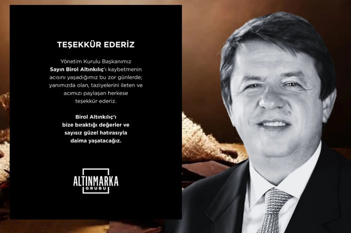 Kahve Dünyası ve Altınmarka’dan Birol Altınkılıç’ın vefatının ardından teşekkür mesajı
