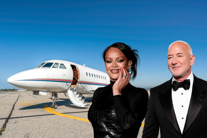Jeff Bezos, Rihanna ve Stan Kroenke'nin de aralarında bulunduğu ünlü isimlere özel jetleri nedeniyle yüz binlerce dolarlık vergi faturaları çıkarıldı