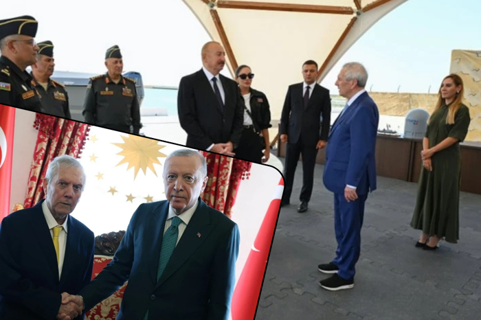 Aziz Yıldırım dün Fenerbahçe Başkanı olarak Cumhurbaşkanı Erdoğan’la, bugün ise işadamı olarak Aliyev’le görüştü