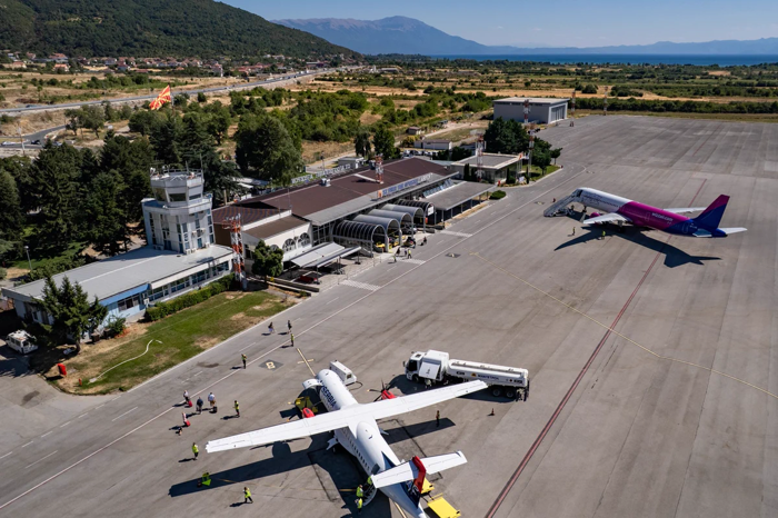 TAV Kuzey Makedonya'daki Ohrid Havalimanını yeniledi