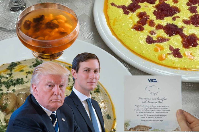 ABD Başkanı Trump'ın damadı ve özel temsilcisi Jared Lushner'e Ukrayna'da 'hoşaflı' menü