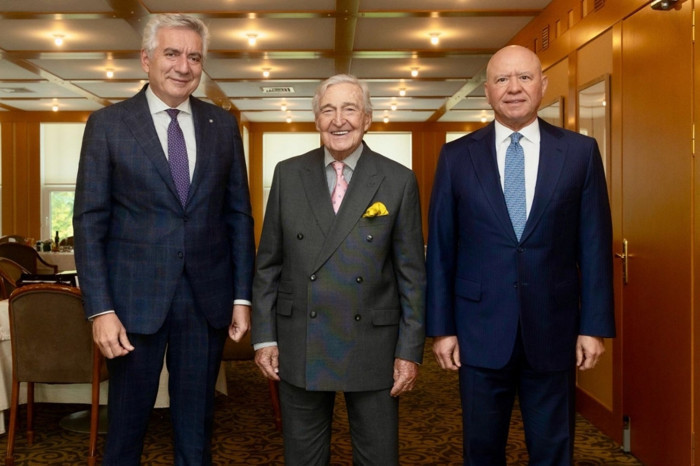 İso Başkanı Erdal Bahçıvan’dan Rahmi Koç’a ziyaret
