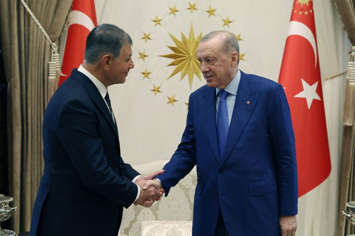 Cumhurbaşkanı Erdoğan, İzmir Büyükşehir Belediye Başkanı Tugay ile görüştü