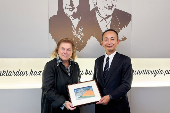 Japonya İstanbul Başkonsolosu, iş insanı Güler Sabancı'yı ziyaret etti, olası işbirlikleri görüşüldü
