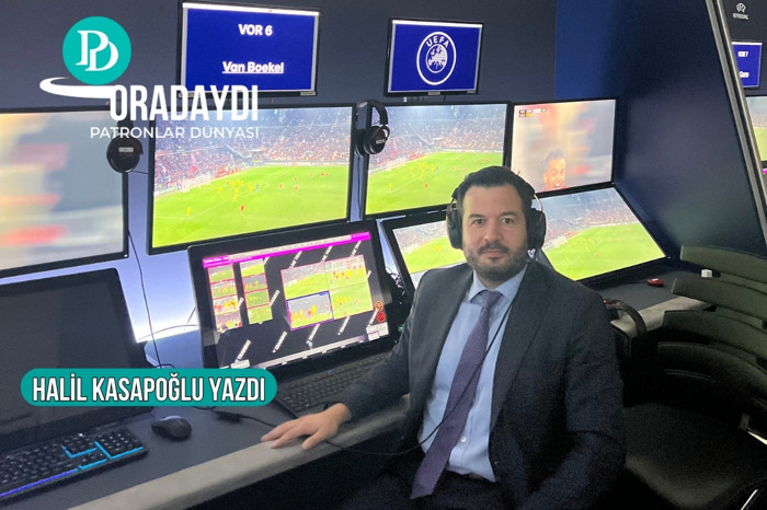 Türk basınında ilk kez Patronlar Dünyası yazarı Halil Kasapoğlu UEFA’nın İsviçre’nin Nyon kentinde açtığı yeni VAR merkezine girdi