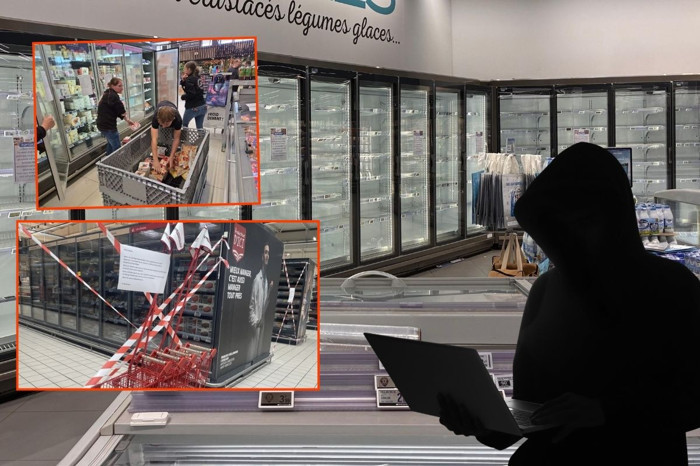 Fransa'da süpermarketlere benzeri görülmemiş siber saldırı: Dondurucuların ayarları 50 derecenin üzerine çıkarıldı, yangın çıktı, yiyecekler bozuldu
