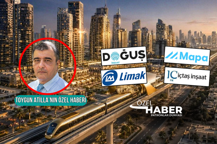 Dubai’nin 9,2 milyar dolarlık yeni metro hattı için Türk patronların sahibi olduğu Doğuş İnşaat, Limak, MAPA ve IC İçtaş yarışacak