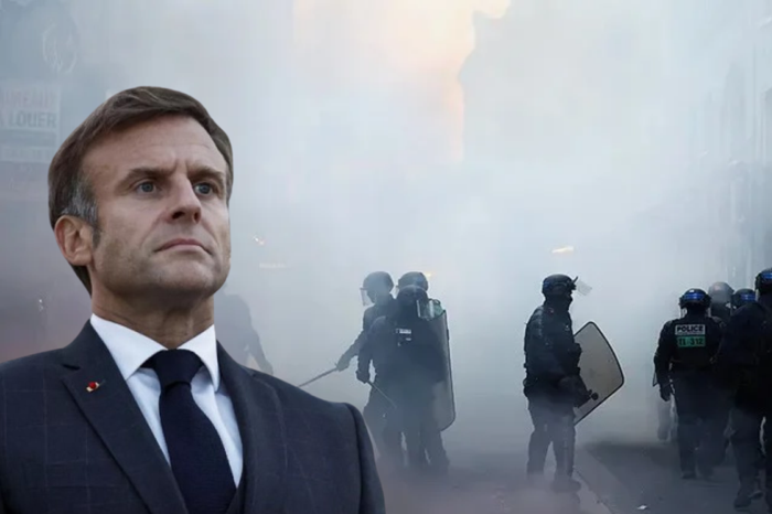 Fransa'da yaşanan olaylardan sonra Cumhurbaşkanı Emmanuel Macron'dan 'Cezasız kalmayacak' çıkışı