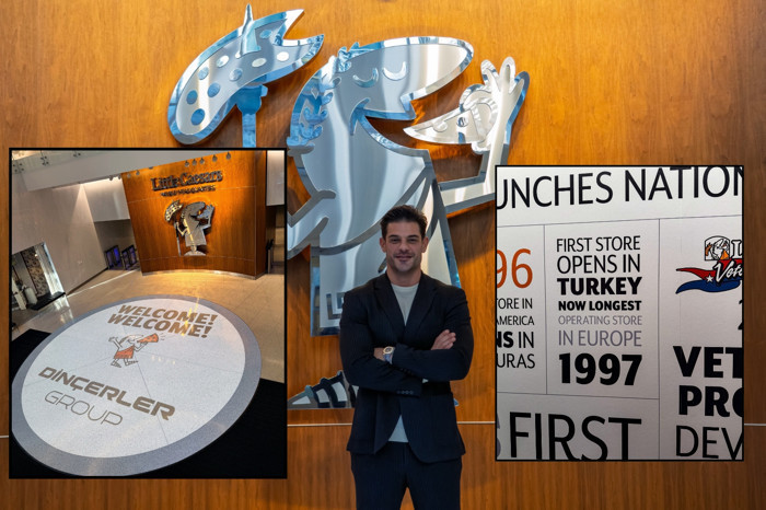 Mehmet Dinçerler, Little Caesars Türkiye için Detroit'te imzayı attı