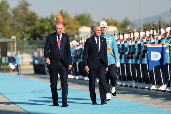 Kanada Başbakanı Mark Carney, ABD'ye karşı kendi sektörlerine destek paketi açıkladığı gün Ankara'da Cumhurbaşkanı Erdoğan ile görüştü