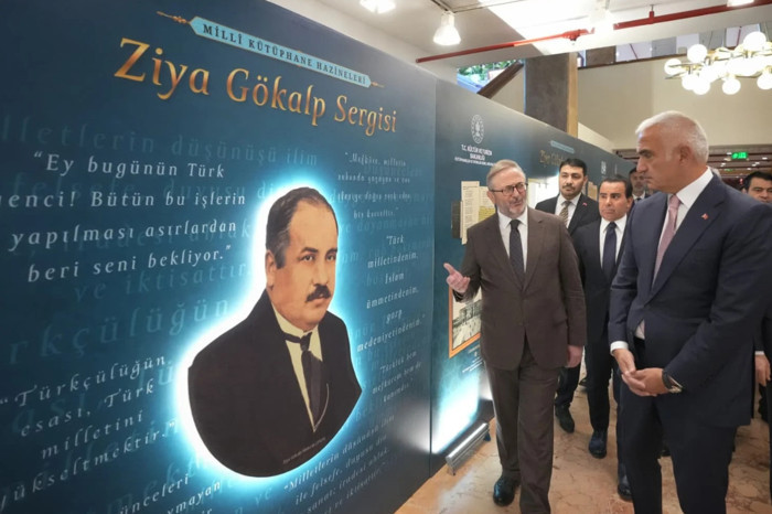 Kültür ve Turizm Bakanı Ersoy Ziya Gökalp Sergisi ve Paneli'ne katıldı
