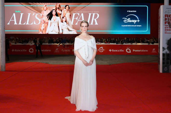 Sarah Paulson, Roma Film Festivali kırmızı halısında
