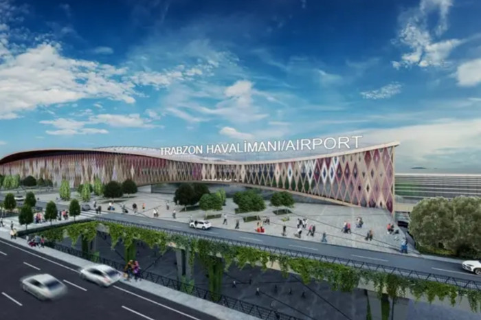 Trabzon Yeni Havalimanı Projesi'nde şantiye çalışmaları başladı